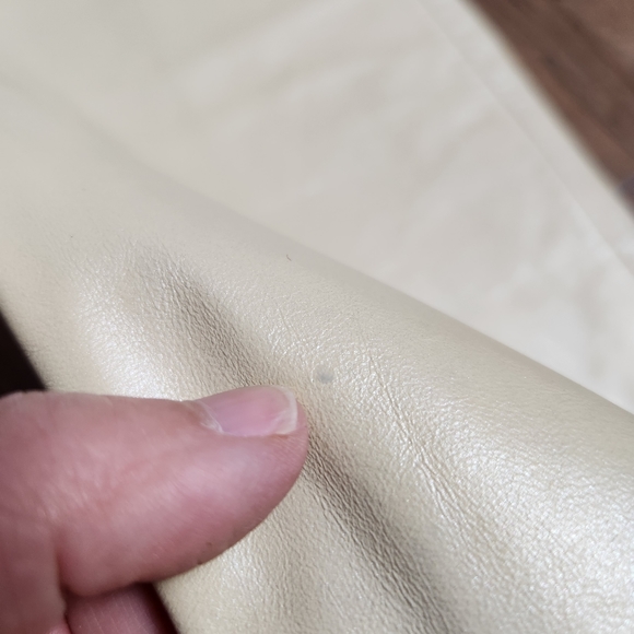 HUGO BUSCATI COLLECTION pearl leather pants - Picture 14 of 16